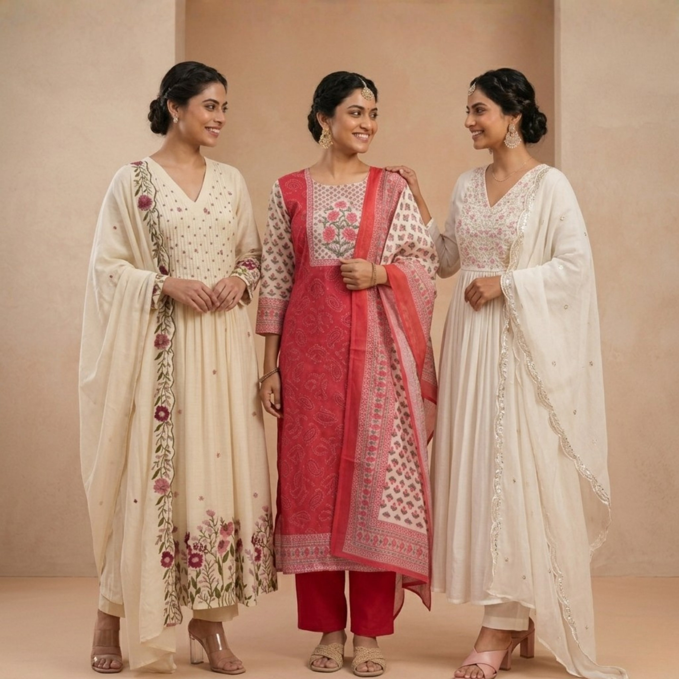 Kurta Sets with Dupatta (KS-4)