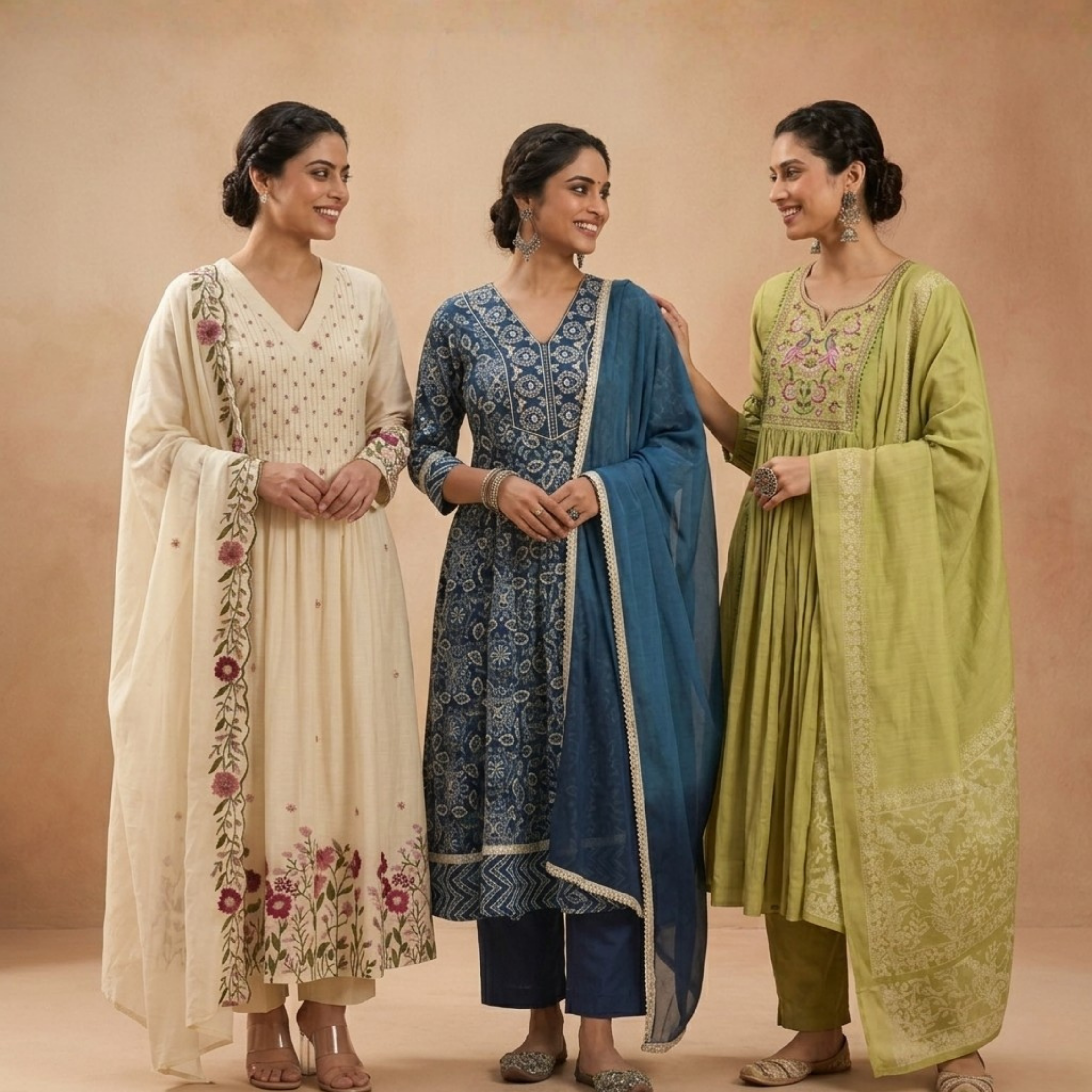 Kurta Sets with Dupatta (KS-6)