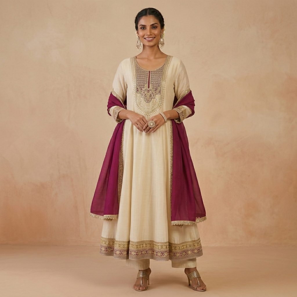 Kurta Sets with Dupatta (KS-7)