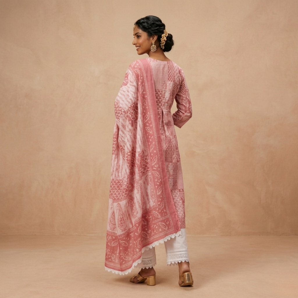 3 Kurta Sets with Dupatta (KS-1)